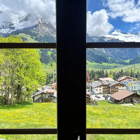 Zentrale, Gemuetliche Im Schweizer Stil I Bergblick Apartment Adelboden
