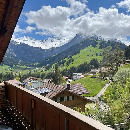 Zentrale, Gemuetliche Im Schweizer Stil I Bergblick アデルボーデン