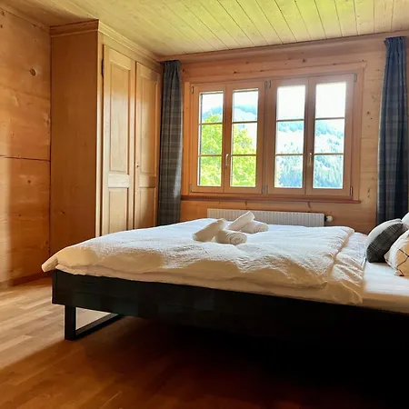 Zentrale, Gemuetliche Im Schweizer Stil I Bergblick アデルボーデン