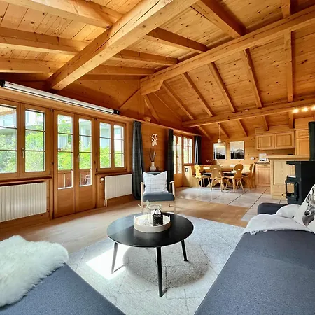 Apartment Zentrale, Gemuetliche Im Schweizer Stil I Bergblick Adelboden
