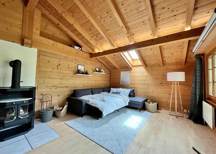 Zentrale, Gemütliche Im Schweizer Stil I Bergblick Apartment *