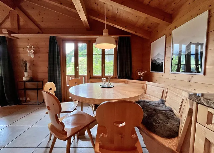 Apartment Zentrale, Gemütliche Im Schweizer Stil I Bergblick Adelboden
