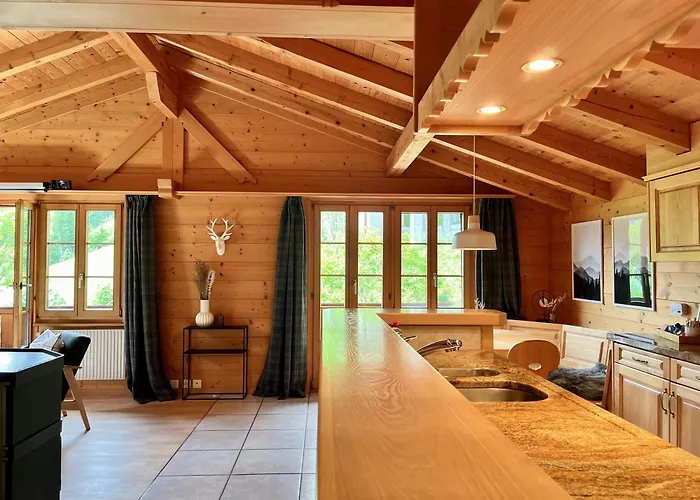 شقة Zentrale, Gemuetliche Im Schweizer Stil I Bergblick *