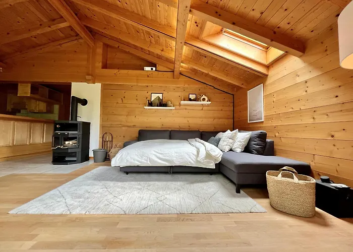 Zentrale, Gemuetliche Im Schweizer Stil I Bergblick ادلبودن