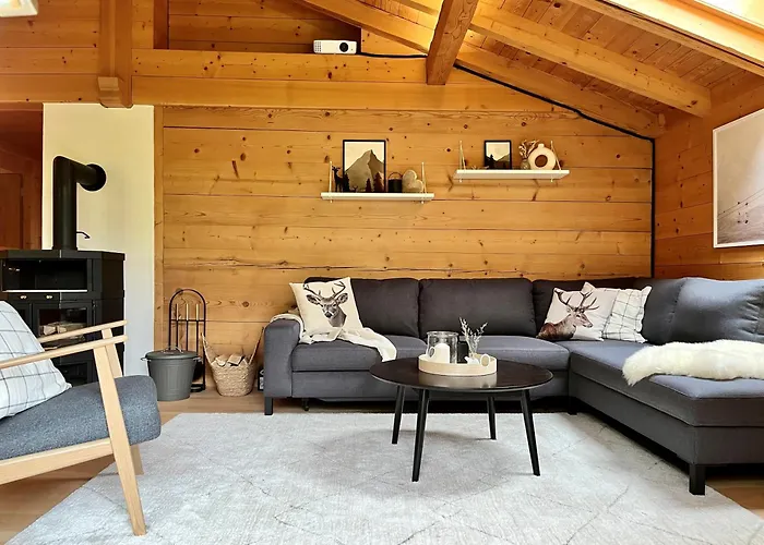 Zentrale, Gemütliche Im Schweizer Stil I Bergblick Apartment Adelboden