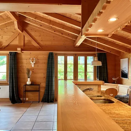 아파트 Zentrale, Gemuetliche Im Schweizer Stil I Bergblick *